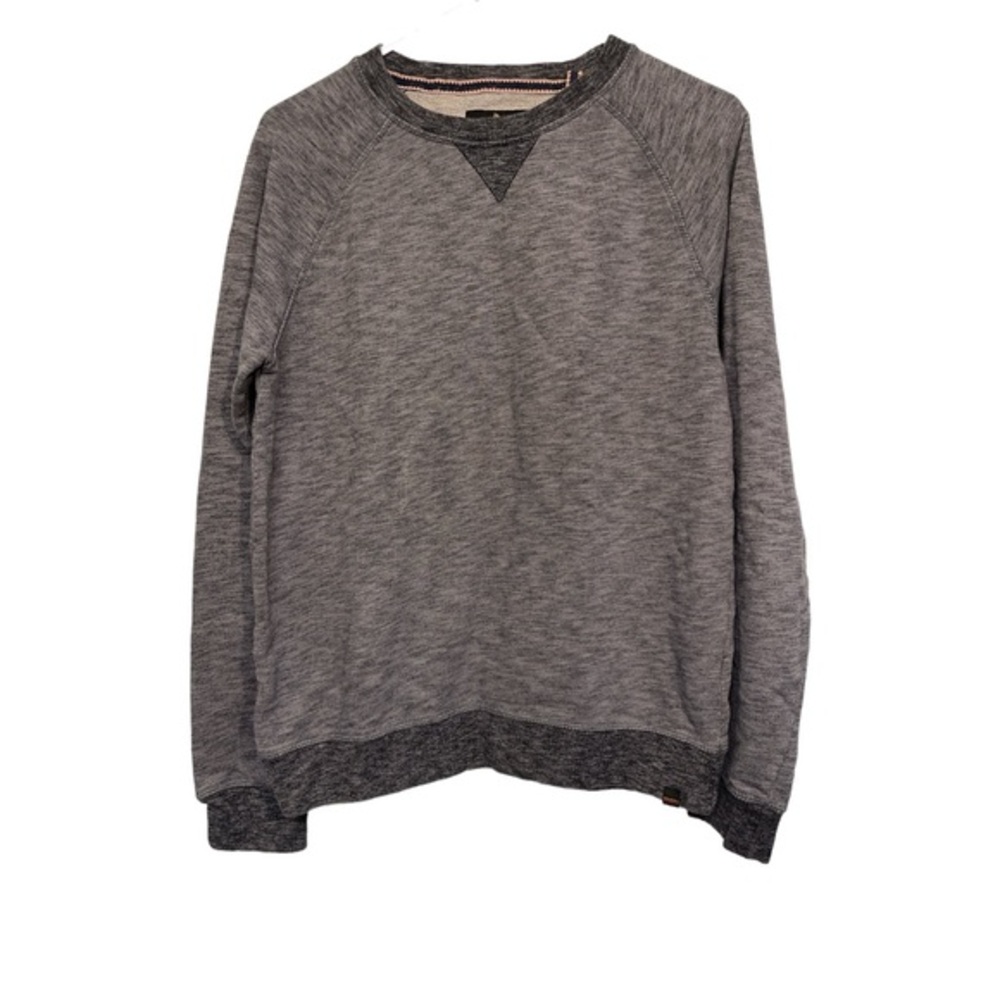 Social Republic Charcoal Gray Pullover Sweatshirt Crewneck Size Med GUC #3100